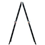 Escalera 20 pasos multipropósito 4x5 reforzada black Max Escaleras - Imagen 7