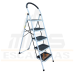 Escalera Tubular 5 Pasos Max Escaleras