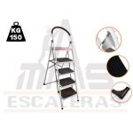 Escalera Tubular De 5 Pasos Masescaleras