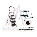 Escalera Tubular 5 Pasos Max Escaleras - Imagen 3