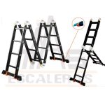 Escalera multipropósito 4x4 16 pasos reforzada Max Escaleras