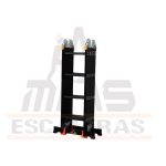 Escalera multiproposito de 16 pasos 4x4 reforzada