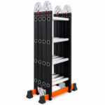 Escalera multipropósito 4x4 16 pasos reforzada Max Escaleras