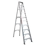 Escalera tijera 10 pasos 9 peldaños en aluminio Max Escaleras
