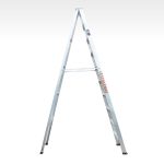 Escalera tijera 10 pasos 9 peldaños en aluminio Max Escaleras - Imagen 2