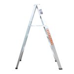 Escalera tijera 6 pasos 5 peldaños en aluminio 1.80 mts Max Escaleras - Imagen 2