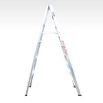 Escalera 9 pasos tijera de 8 peldaños en aluminio 2.70 mts Max Escaleras - Imagen 2