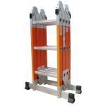 Escalera 12 pasos fibra de vidrio multipropósito 4x3 Max Escaleras