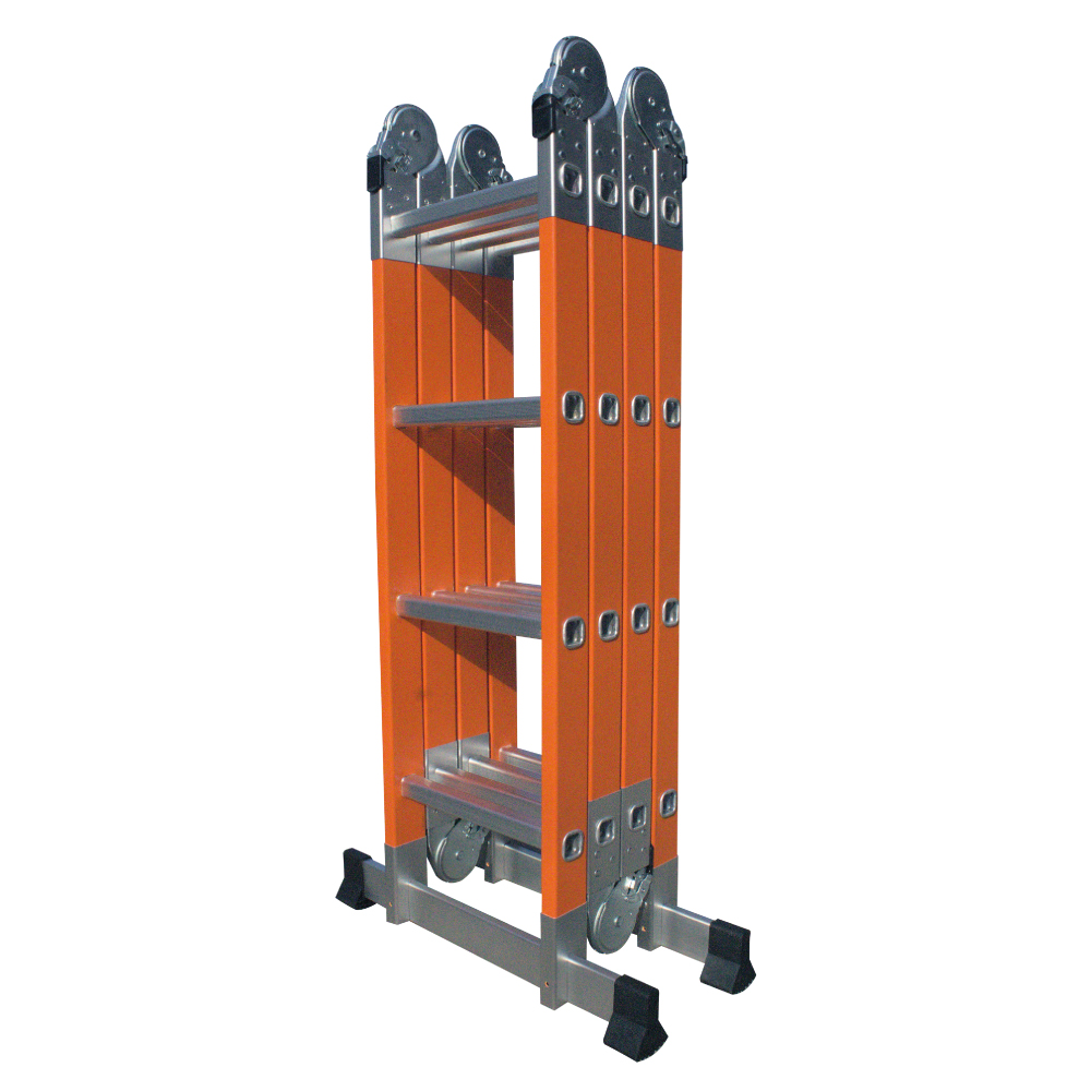 4X4-1 Escalera multipropósito de 16 pasos 4x4 Fibra de vidrio Max Escaleras - Imagen 1