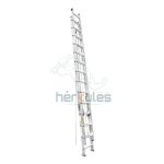 Escalera extensión 28 peldaños tipo III 8.2 mts aluminio OFERTA ESPECIAL