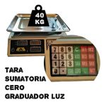 Gramera digital 40kg white Más Power - Imagen 4