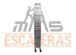 Escalera Multifuncional De 24 Pasos marca Más Escaleras 4x6 reforzada - Imagen 5