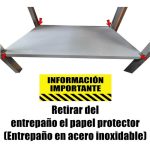 Lavaplatos Grifería Base Poceta Izquierda de 100x50 Fermetal - Imagen 2