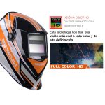 Careta Soldadura Reflex 383 Wizarcs Hyper Hd A Color - Imagen 2