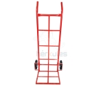 Carretilla Zorra 150Kg 127 Cm rueda 6" maciza roja y azul Más Carga - Imagen 2