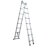 Escalera telescópica de 6.4 metros recta tipo tijera 3.2 + 3.2 mts Max Escaleras - Imagen 6