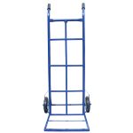 Zorra Carga 200kg 8" Rueda antipinchazos roja y azul Más Carga - Imagen 2
