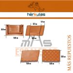 Patas escalera tijera caucho repuestos para delanteros y traseros - Imagen 4