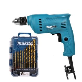 Taladro 3/8'' 350W VVR + Juego de brocas M0600X1B