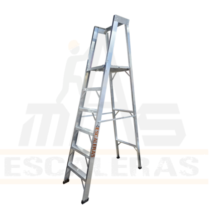 Escalera de plataforma tipo avión de 6 pasos