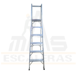 Escalera de plataforma tipo avión de 6 pasos Max Escaleras - Imagen 5