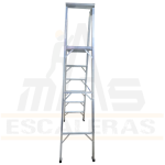 Escalera de plataforma tipo avión de 6 pasos Max Escaleras - Imagen 3