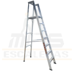 Escalera tipo avión de 7 pasos de plataforma Max Escaleras - Imagen 2