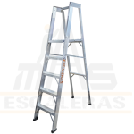 Escalera tipo avión 5 Escalera tipo avión 5 pasos con plataforma