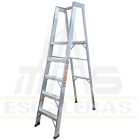 Escalera tipo avión 5 Escalera tipo avión 5 pasos con plataforma