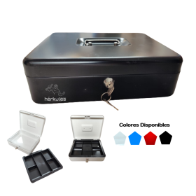Caja Menor 30x24 cm Sistema Seguridad Llave Hérkules