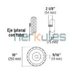 Hidrolavadora Truper LAGAS-2800 con motor a gasolina 2.800 PSI - Imagen 5