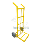 Carretilla Zorra Carga 250KG llanta inflable de 8 pulgadas amarilla Más Carga