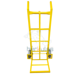 Carretilla Zorra Carga 250KG llanta inflable de 8 pulgadas amarilla Más Carga - Imagen 2