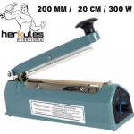 Selladora Hérkules PFS-200I de bolsas plásticas metálica 200MM 20CM