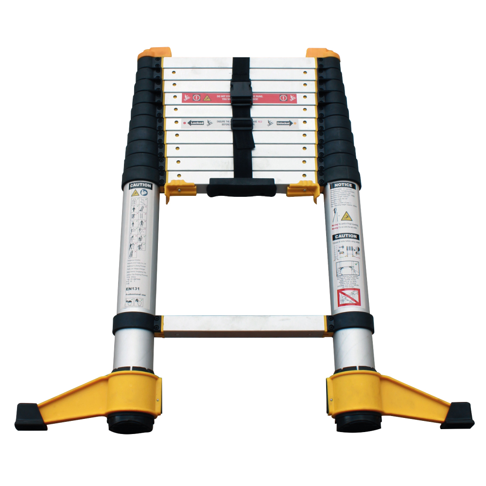 TC11P-1 Escalera telescópica recta 3.2 metros Max Escaleras certificada con norma ANSI edición especial - Imagen 1