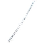 Escalera Telescópica 5 Mts 16 Pasos Tijera Doble De 2.5 + 2.5 Max Escaleras - Imagen 2