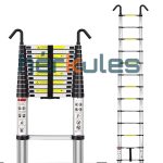 Escalera Max Escaleras telescópica 4.4 metros recta con ganchos - Imagen 2