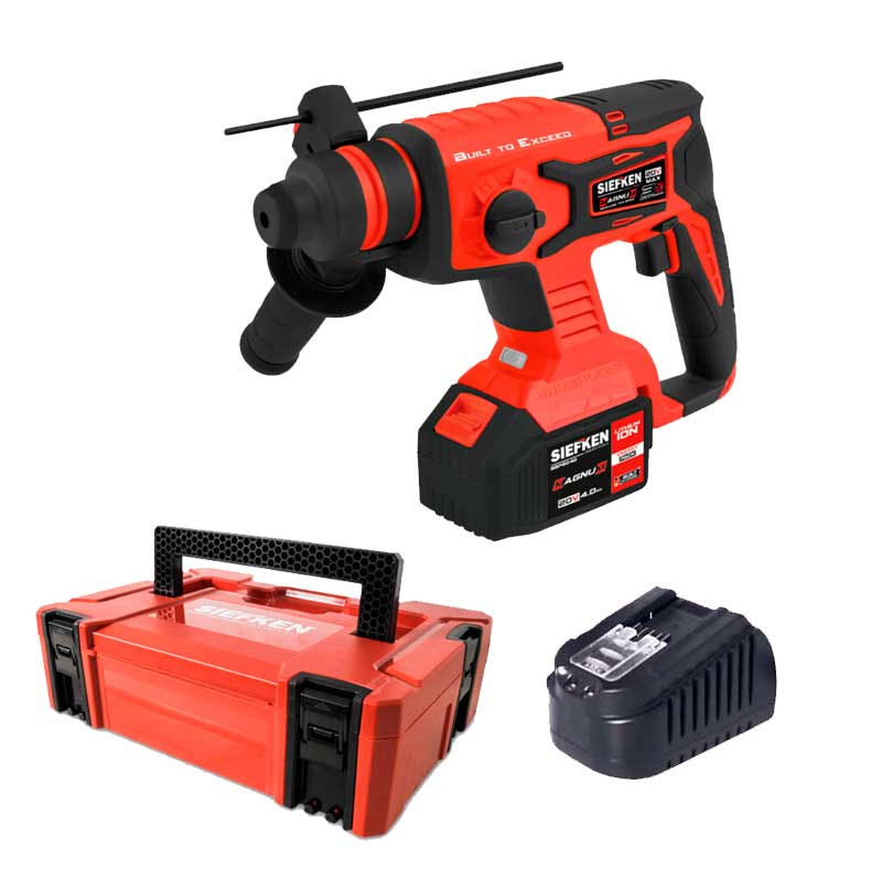Rotomartillo Inalámbrico Siefken SBS006 SDS Plus 20V 1.400 RPM Rotomartillo Inalámbrico Siefken SBS006 SDS Plus 20V 1.400 RPM