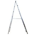 Escalera 15 pasos tijera de 14 peldaños en aluminio 4.50 mts Max Escaleras - Imagen 2