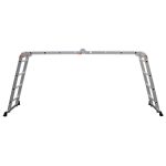 Escalera 4x4 16 pasos multipropósito reforzada gris Max Escaleras - Imagen 3