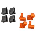 Repuestos Para Escalera Multipropósito en Caucho gratis refuerzos naranja x4