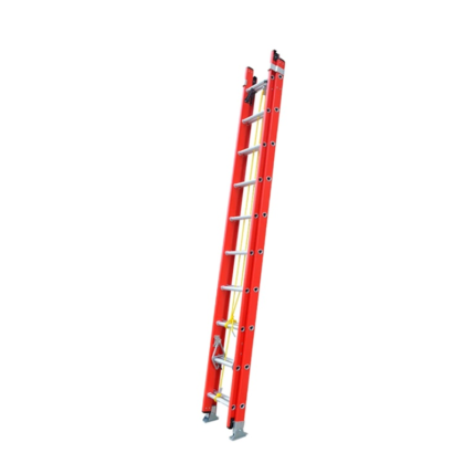 Escalera De Extension  20 Peldaños (Pasos) 6.3M Fibra De Vidrio Max Escaleras Certificada ANSI-ASC  A14.5