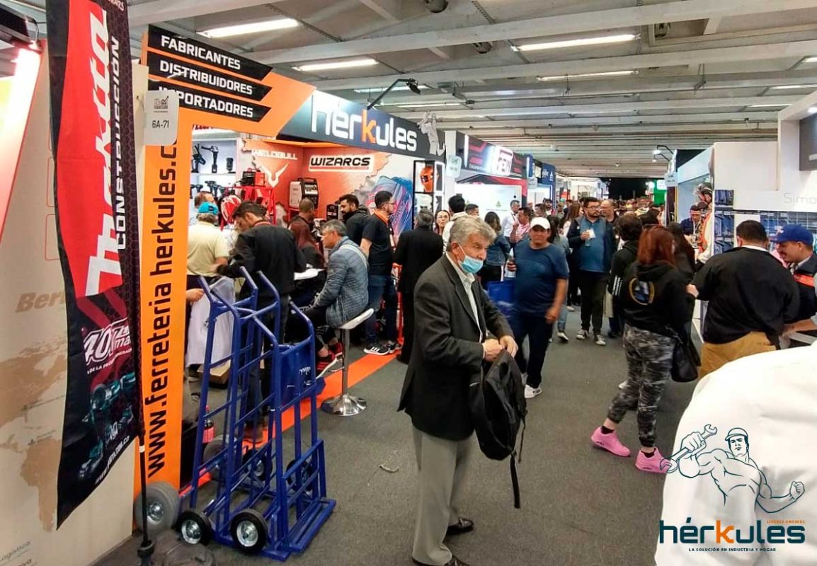 Ferretería Hérkules presente en el Gran Salon Ferretero en Corferias 2024