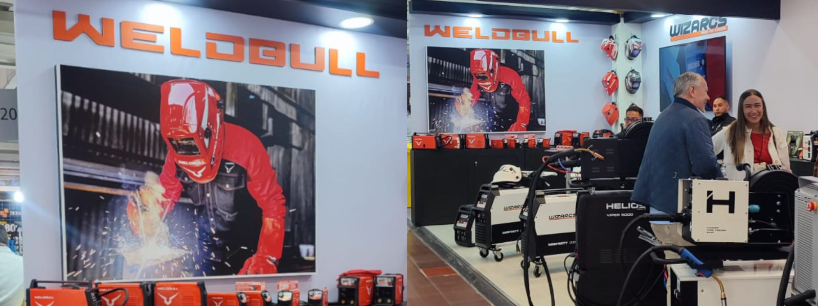 Weldbull y Wizarcs presentes en la feria interancional industrial 2024
