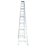 Escalera 14 pasos tijera de 13 peldaños en aluminio 4.20 mts Max Escaleras - Imagen 3