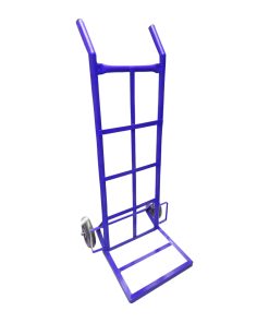 Carretilla Zorra 300 Kg rueda 8" PB roja y azul en caucho Más Carga