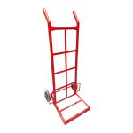 Carretilla Zorra 300 Kg rueda 8" PB roja y azul en caucho Más Carga