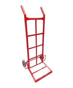 Carretilla Zorra 300 Kg rueda 8" PB roja y azul en caucho Más Carga