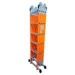 Escalera multipropósito 4x6 Fibra de vidrio 24 pasos marca Max Escaleras - Imagen 4