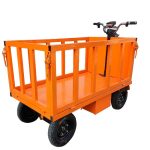 Carro eléctrico de carga 1 tonelada KL-150-80 Trolley Cart marca Kellen